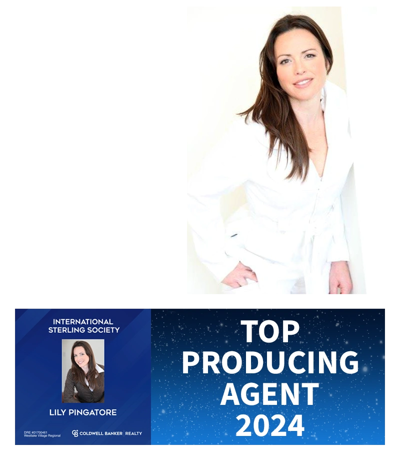 Lily Pingatore — International Sterling Society, Top Producing Agent 2024, Coldwell Banker Realty
